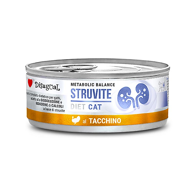 DISUGUAL DIET CAT HUMEDO PAVO STRUVITE 85GR