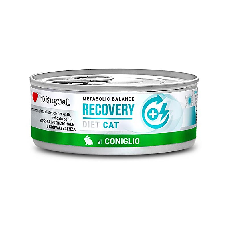 DISUGUAL DIET CAT HUMEDO CONEJO RECOVERY 85GR