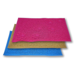 ALFOMBRILLA CON HUELLAS 40 x 30cm 4H