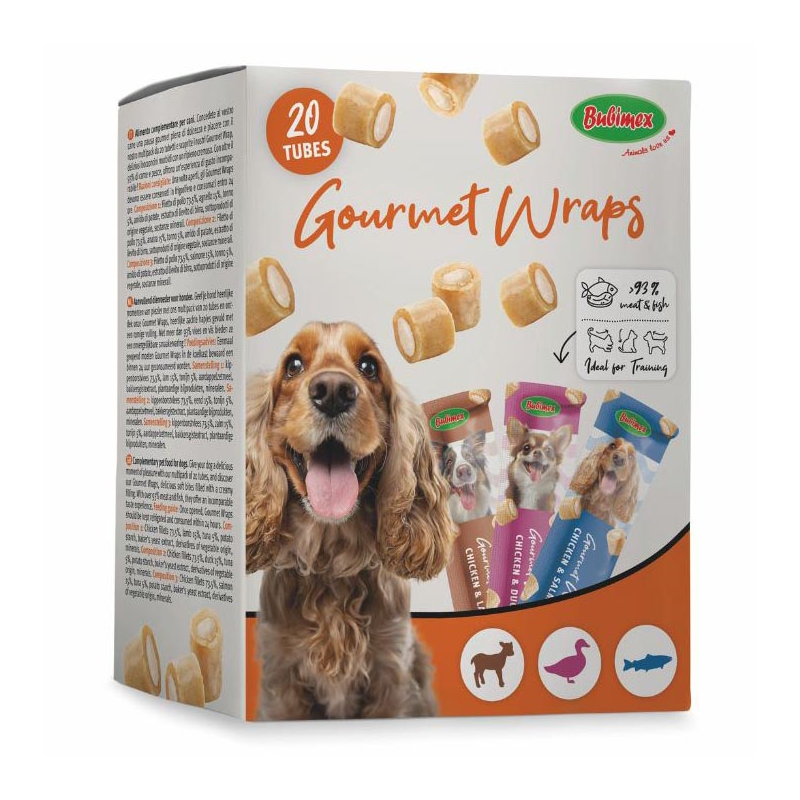 MULTIPACK GOURMET WRAPS 20 x 10 GR