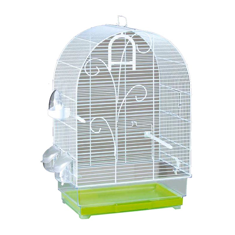 JAULA TRANSP. LISA BLANCA 40 x 27 x 61cm