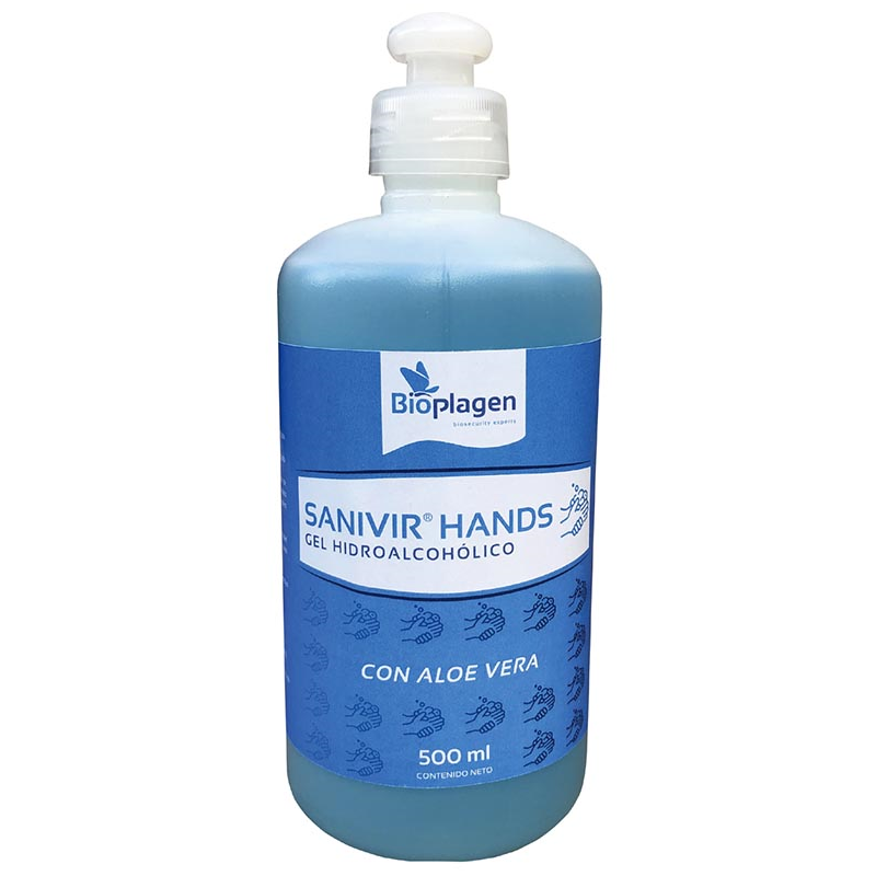 SANIVIR HANDS GEL HIDROALCOHOLICO 500ml