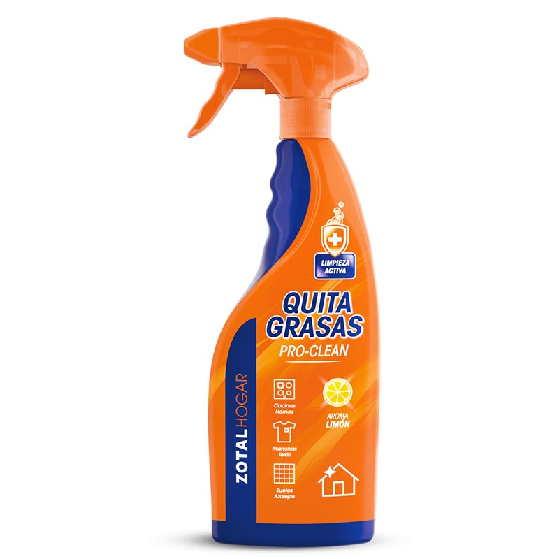 QUITAGRASAS ZOTAL HOGAR 750 ML
