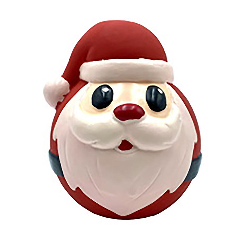 PELOTA PAPA NOEL DE LATEX 7 CM