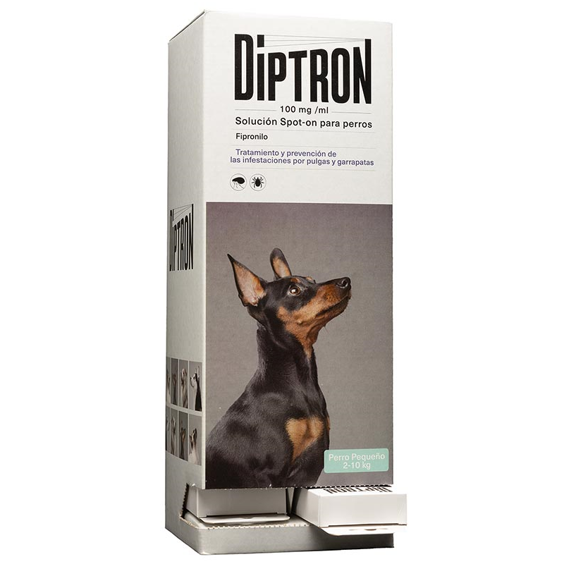DIPTRON DISPENSADOR SPOT ON PERRO PEQUEÑO 0.67ML