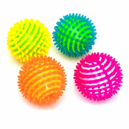 PELOTA PUAS LUMINOSA LED 9cm