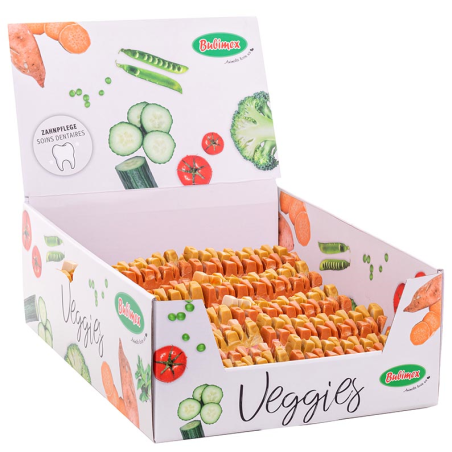 BARRA DE MASCAR VEGETAL 12CM/35GR (120UNID)