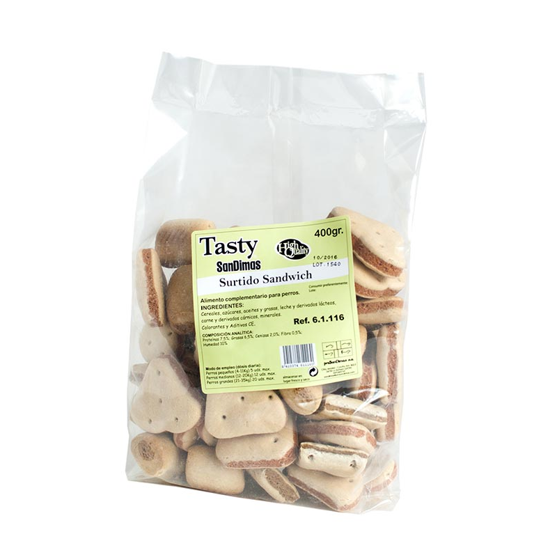 GALLETA SURTIDO SANDWICH 400gr