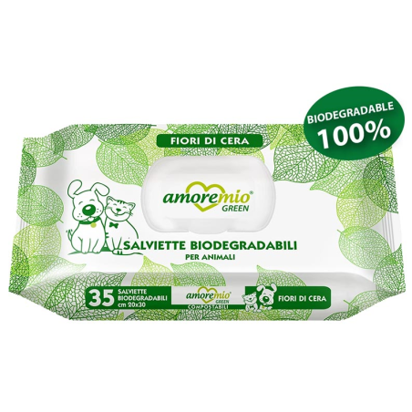 TOALLITAS AMOREMIO BIO FLORES DE CERA 35UNID