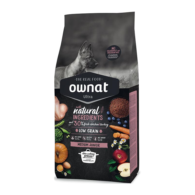 OWNAT ULTRA MEDIUM JUNIOR DOG 3kg