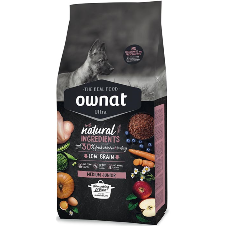 OWNAT ULTRA MEDIUM JUNIOR DOG 3kg