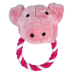 CERDITO TIRADOR CON SONIDO 16cm 4H