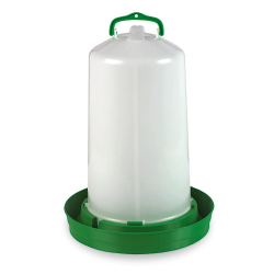 BEBEDERO PREMIUM 12L CON TAPON (VERDE)