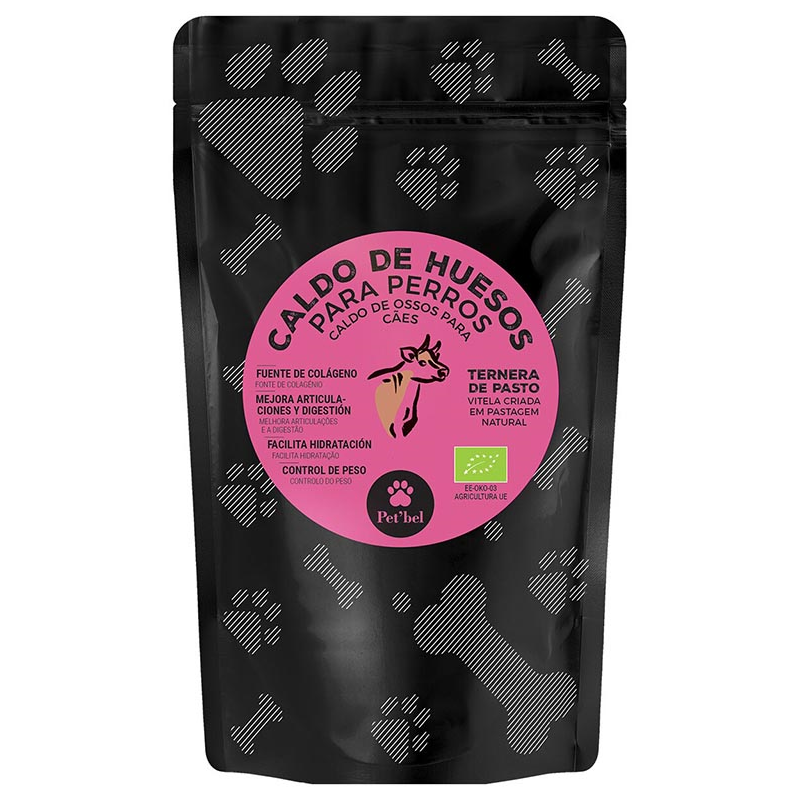 PET`BEL CALDO HUESOS DE TERNERA PERROS 230ML