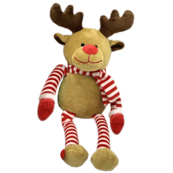 PELUCHE RENO BUFANDA ROJA...