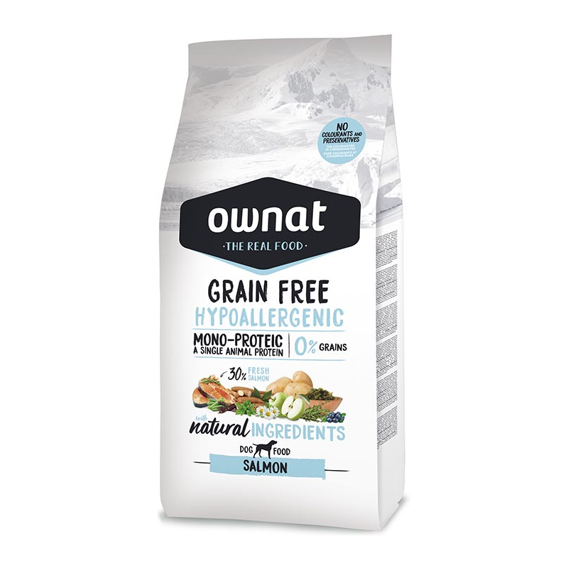 OWNAT GF HYPO SALMON DOG 12kg