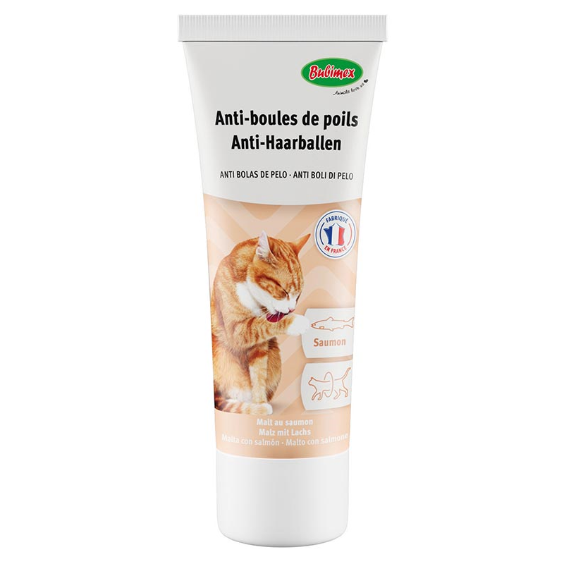 MALTA PARA GATOS CON ACEITE SALMON 100GR