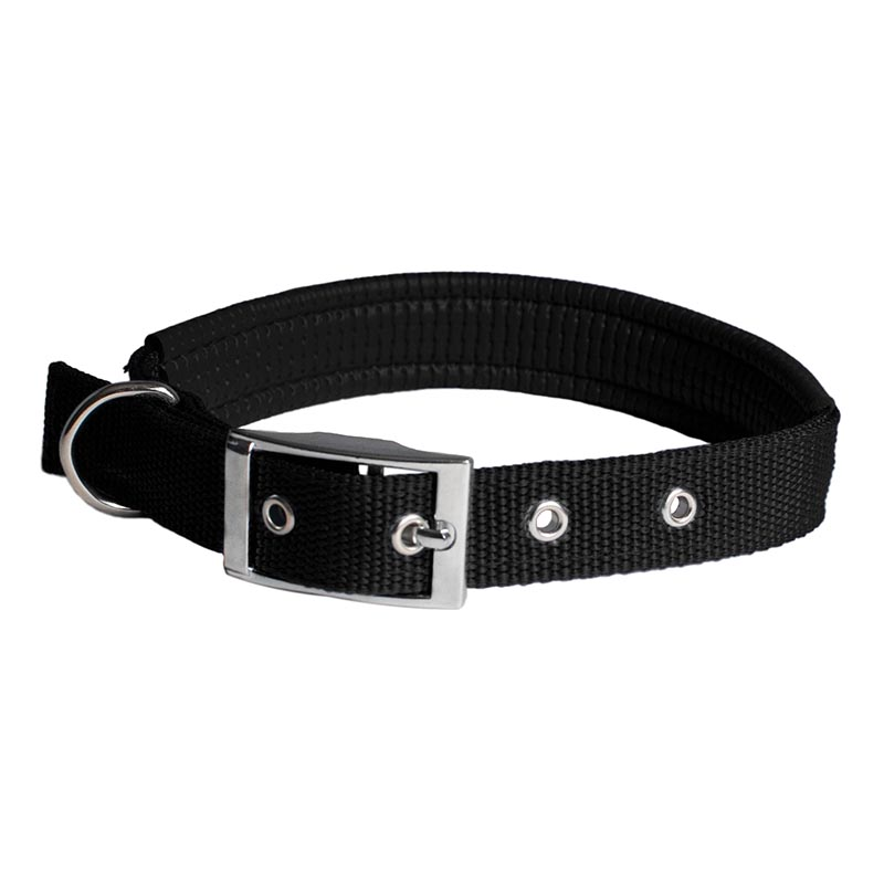 COLLAR ACOLCHADO 2.0 x 50cm NEGRO 4H