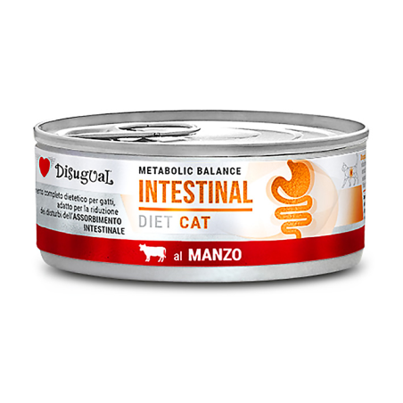 DISUGUAL DIET CAT HUMEDO BUEY INTESTINAL 85GR