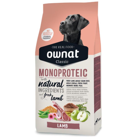 OWNAT CLASSIC MONOP. LAMB DOG 4KG