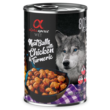 AS ALBONDIGAS DE POLLO Y CURCUMA 400GR