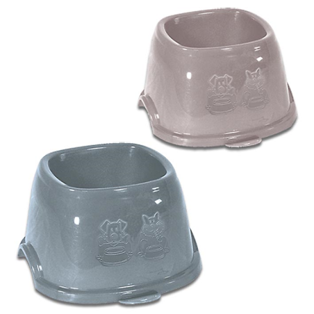 COMEDERO PLASTICO COCKER 19x19x11cm