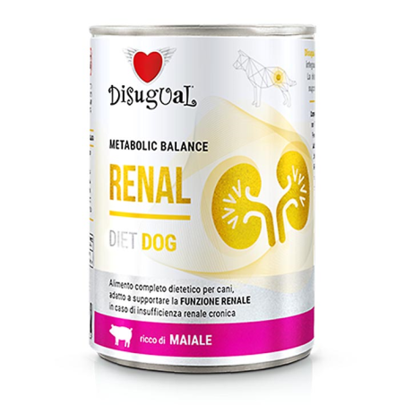 DISUGUAL DIET DOG HUMEDO CERDO RENAL 400GR