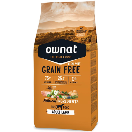 OWNAT GF PRIME ADULT LAMB DOG 3KG
