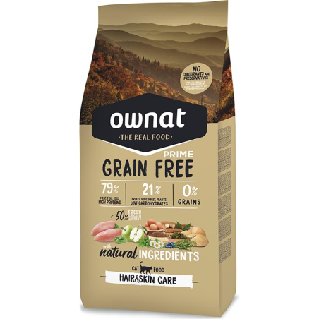 OWNAT GF PRIME HAIR&SKIN CARE CAT 1kg