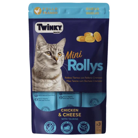 TWINKY MINI ROLLYS QUESO 3 x 10GR