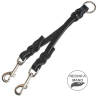 ACOPLADOR CUERO 2 PERROS