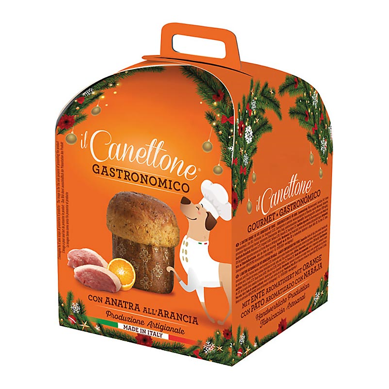 CANETTONE GOURMET PATO CON NARAJA 125 GR