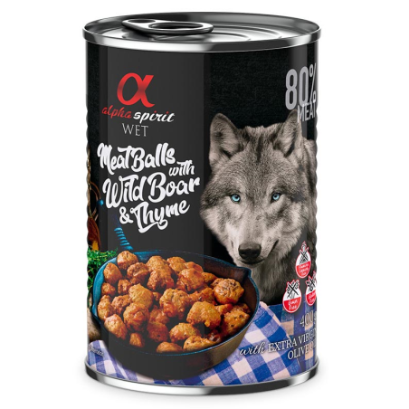 AS ALBONDIGAS DE JABALI Y TOMILLO 400GR