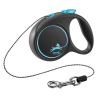 FLEXI BLACK DESIGN XS CORDON 3m AZUL