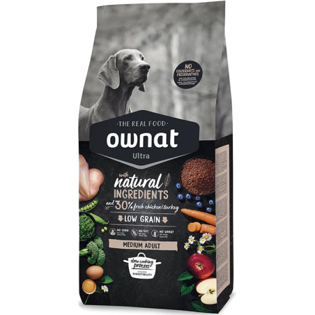 OWNAT ULTRA MEDIUM ADULT DOG 3kg