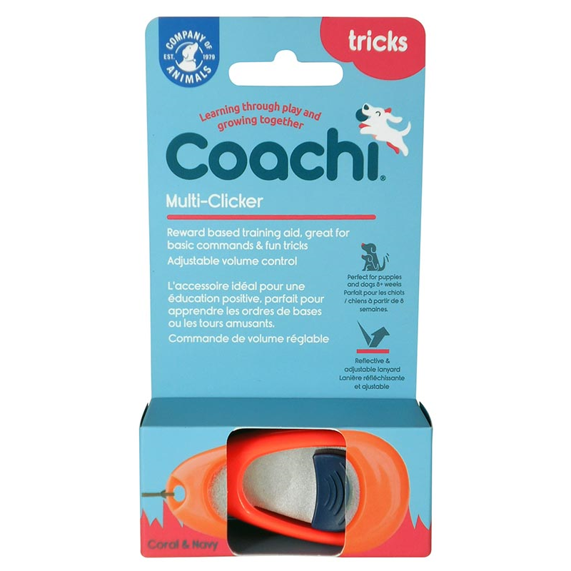 COACHI MULTI-CLICKER CORAL BOTON AZUL OSCURO