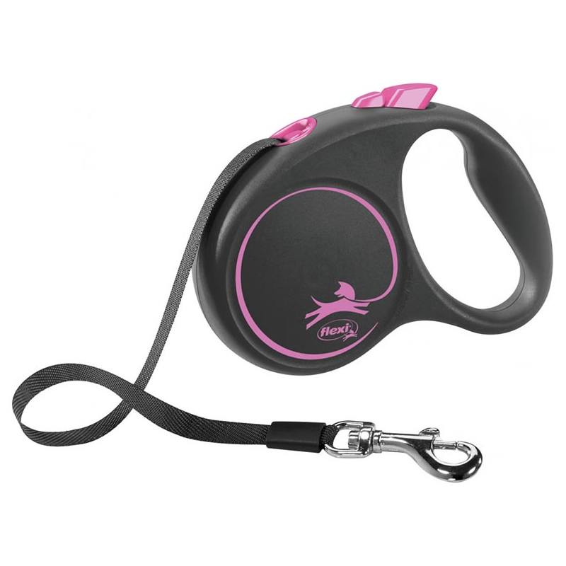 FLEXI BLACK DESIGN M CINTA 5m ROSA