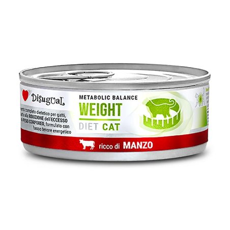 DISUGUAL DIET CAT HUMEDO BUEY WEIGHT 85GR