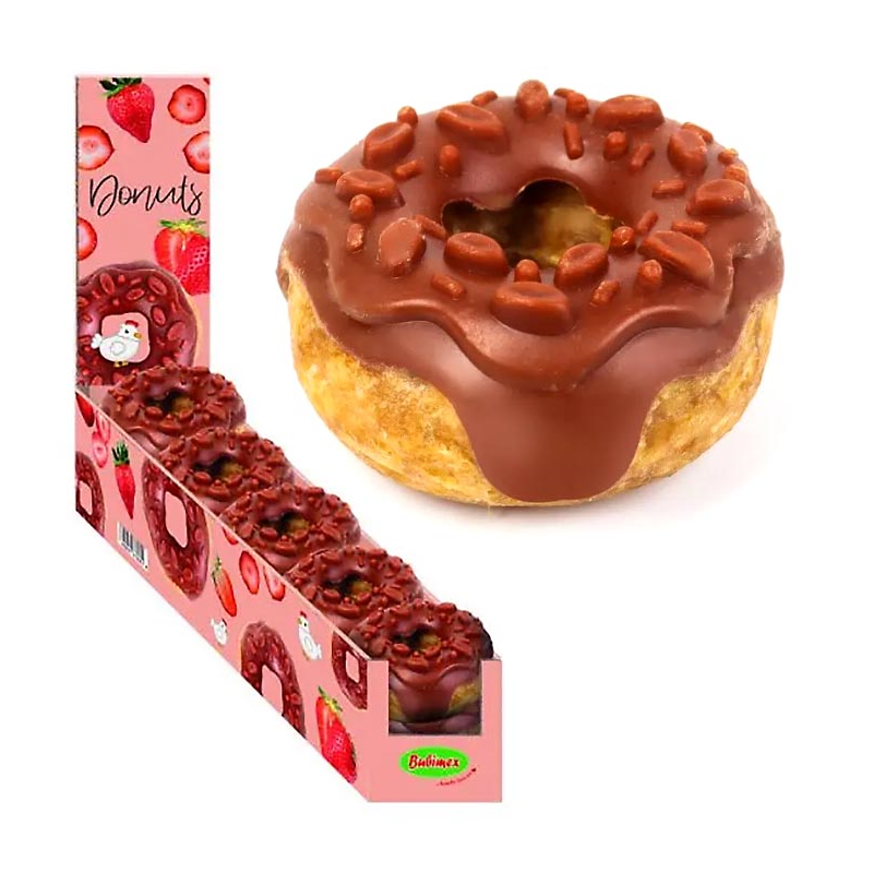 DONUTS DE POLLO Y FRESA 7CM (10UNID)